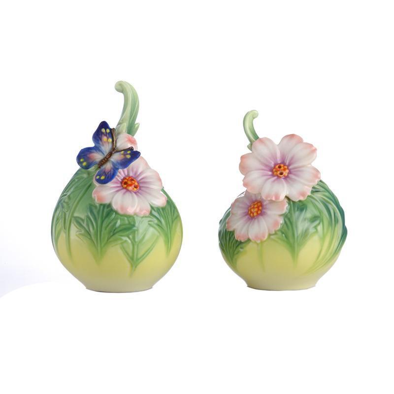 Franz Collection Cosmos Of Color Salt N Pepper Shakers FZ03128