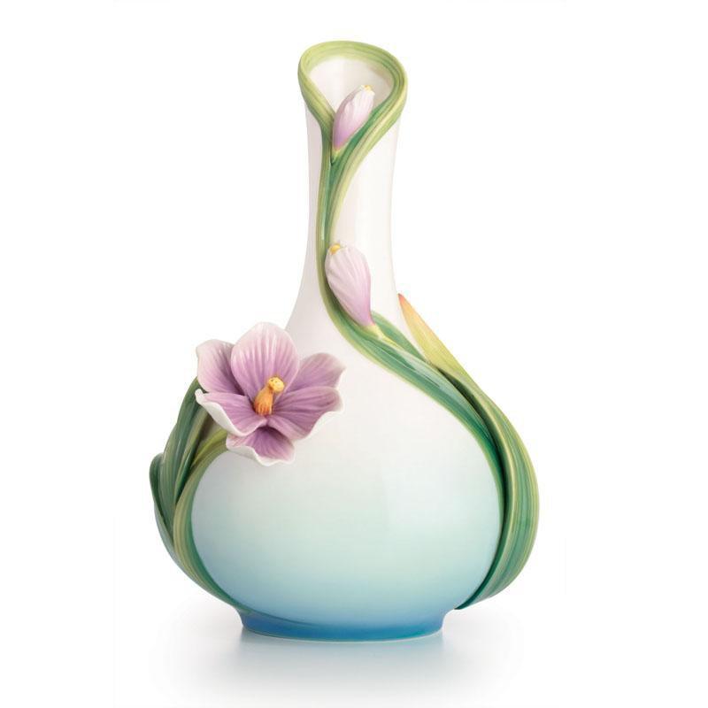 Franz Collection Crocus Flower Mid Size Vase FZ02573