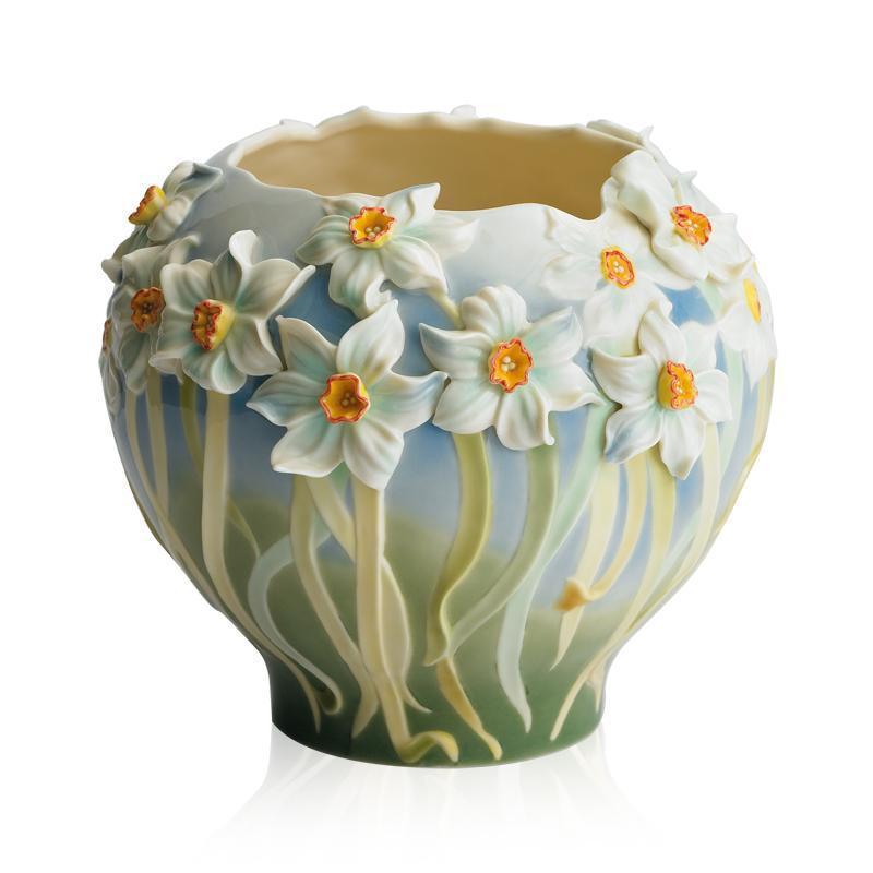 Franz Collection Daffodil Flower Vase FZ01099