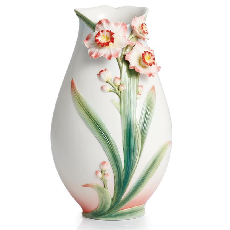 Franz Collection Daffodil Vase FZ02301