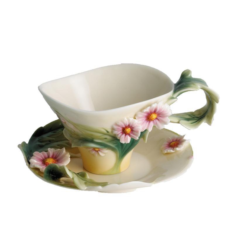 Franz Collection Daisy Small Cup & Saucer FZ00772
