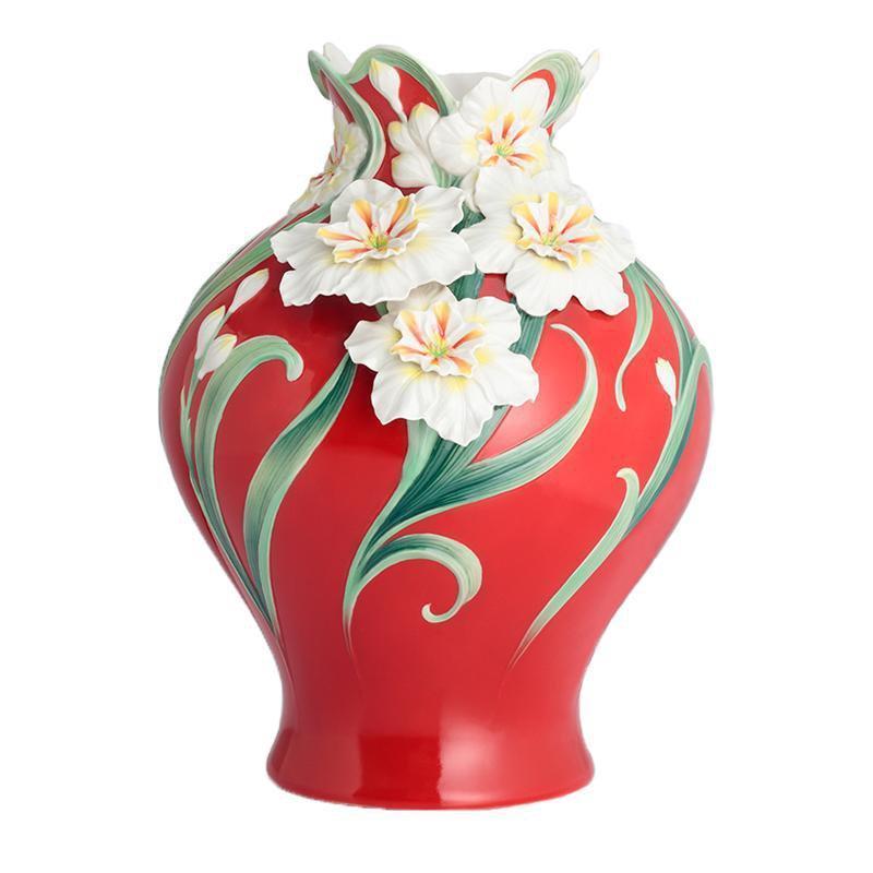 Franz Collection Divine Blessings Daffodil Vase FZ02896