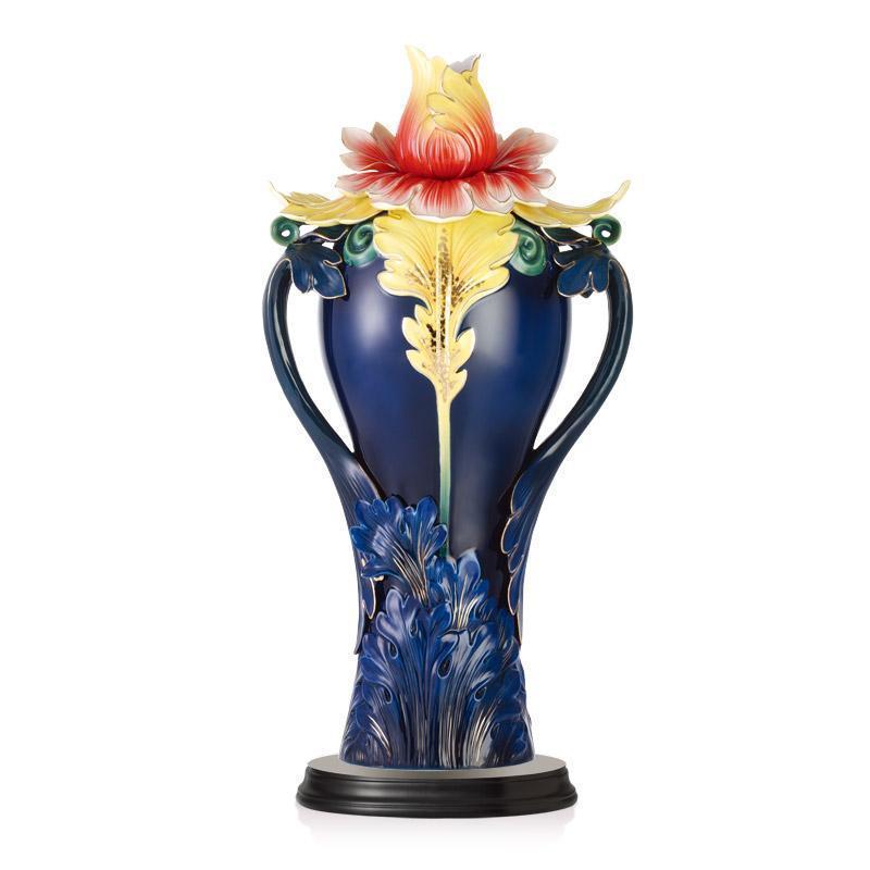 Franz Collection Elaboration & Magnificence Baroque Style Vase FZ03306