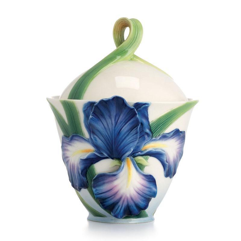 Franz Collection Eloquent Iris Sugar Jar FZ02482