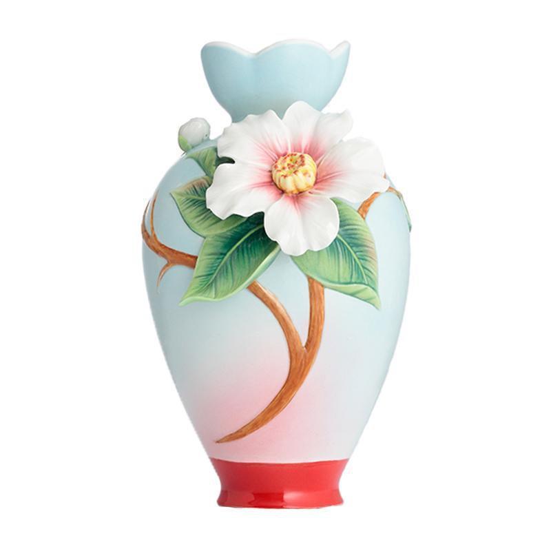 Franz Collection Everlasting Love Small Camellia Vase FZ02897