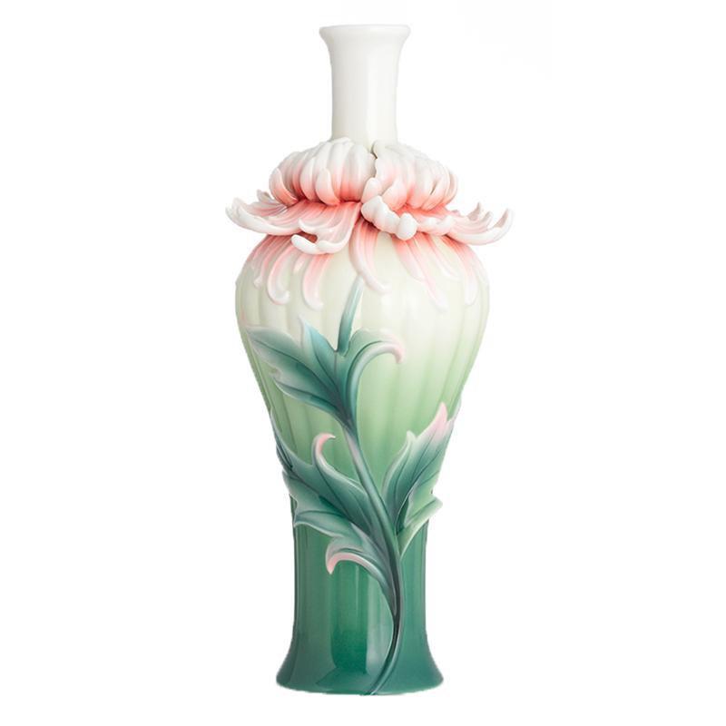 Franz Collection Florissima Chrysanthymum Mid Vase FZ02840