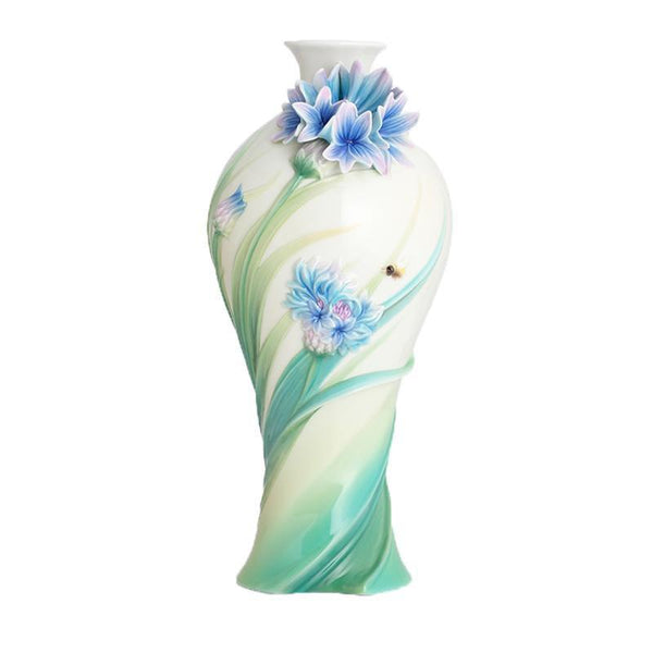 Franz Collection Florissima Cornflower Mid Vase FZ02846 – Biggs Ltd