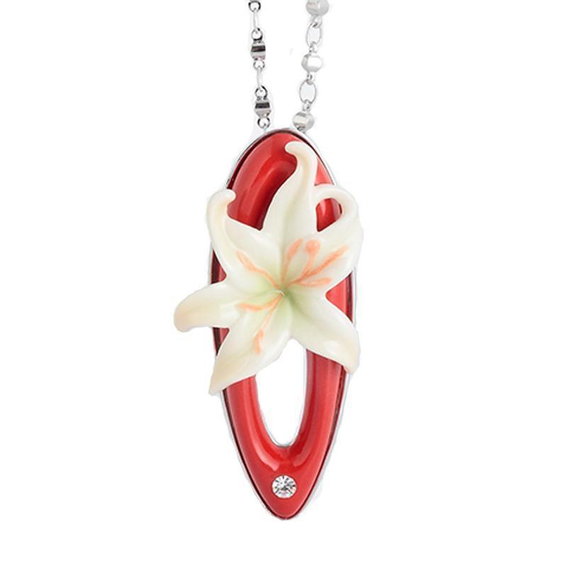 Franz Collection Fragrant Lily Necklace FJ00300