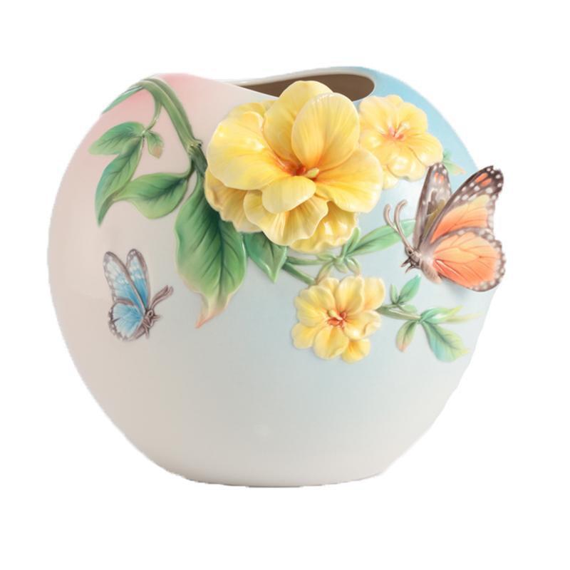 Franz Collection Friends For Life Jasmine Round Vase FZ03017