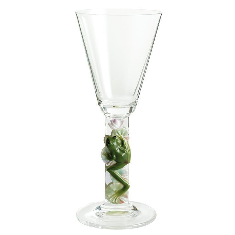 Franz Collection Frog Red Wine Glass FZ00957