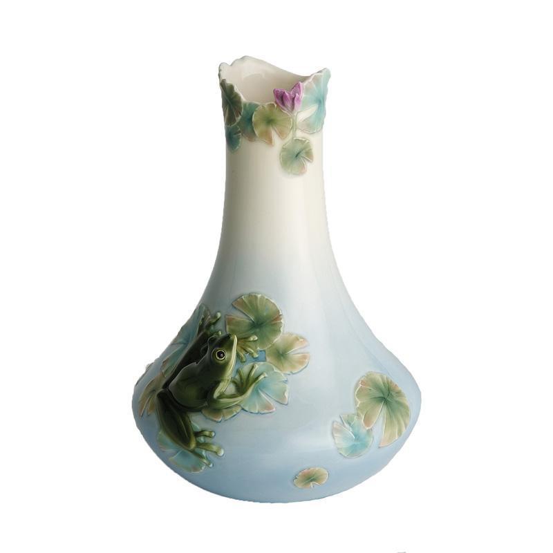 Franz Collection Frog Small Vase FZ00014