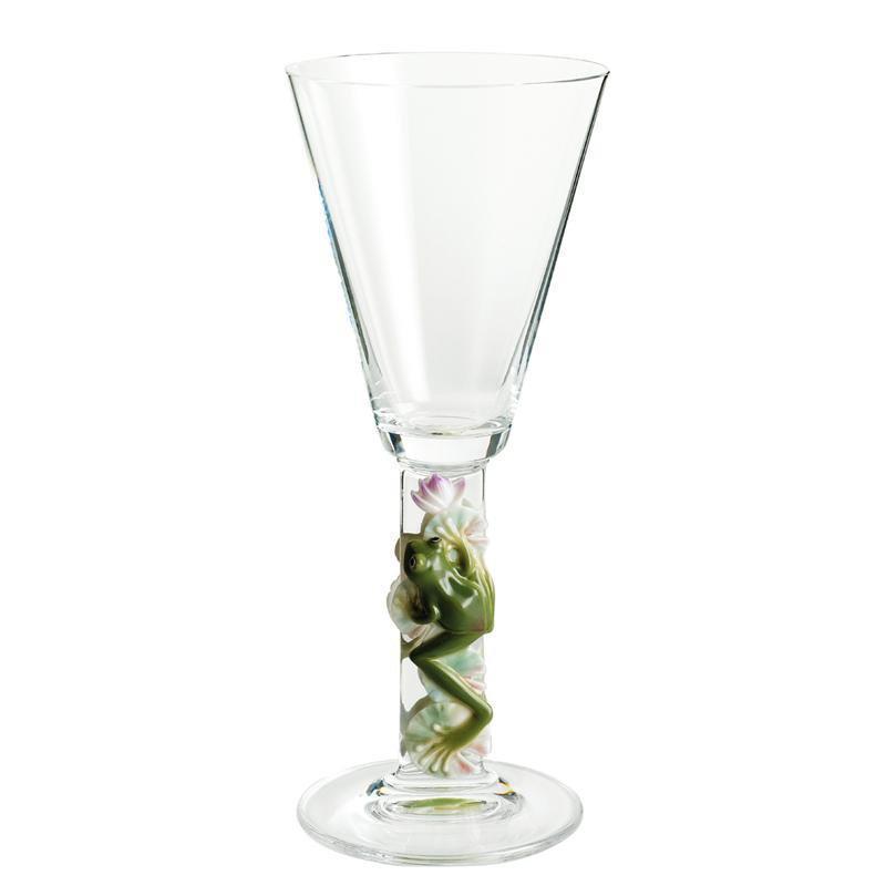 Franz Collection Frog White Wine Glass FZ00956