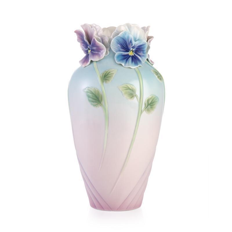 Franz Collection Good Prospects Pansy Vase FZ03357
