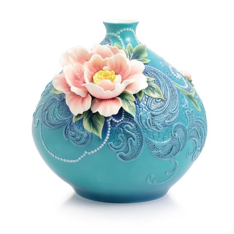 Franz Collection Heavenly Fragrance Peony Vase Medium FZ02893