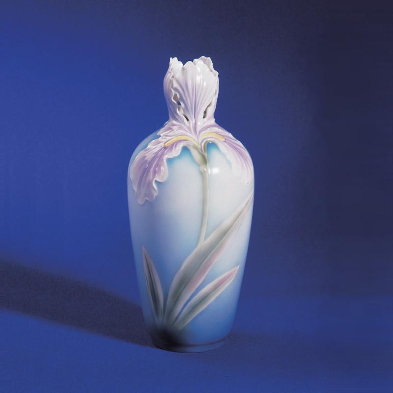 Franz Collection Iris Lavender Vase XP1811