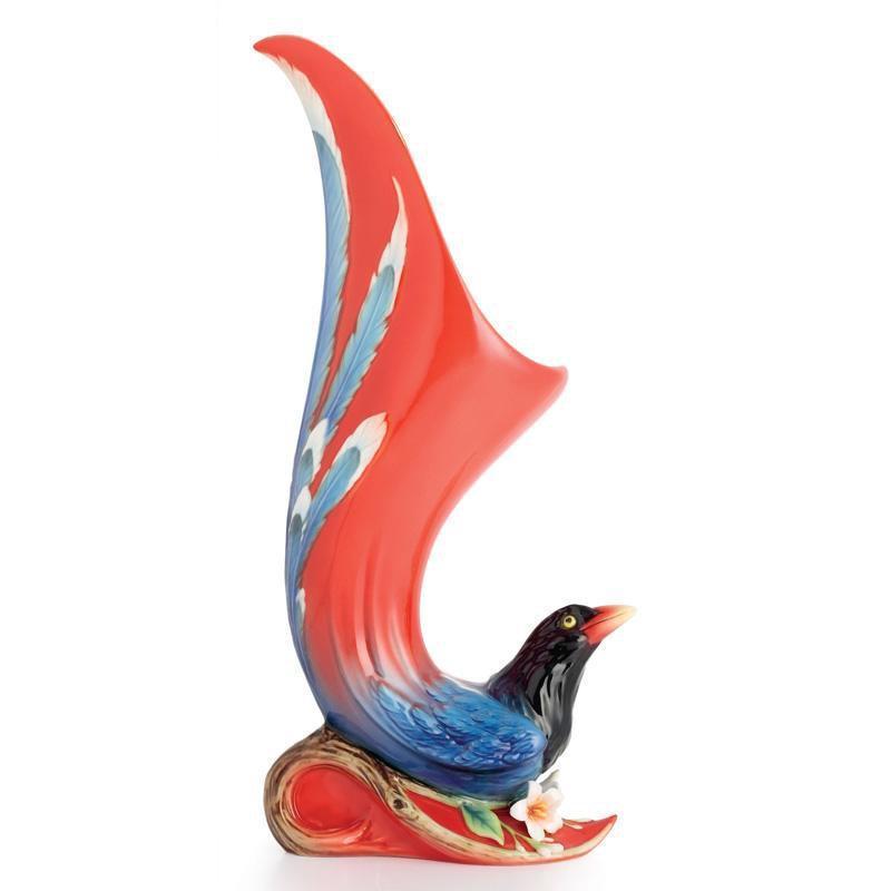 Franz Collection Joyful Magpie Vase FZ01761