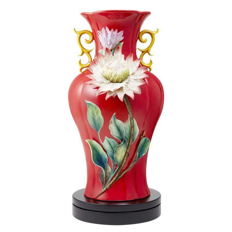 Franz Collection King Protea Vase FZ03704