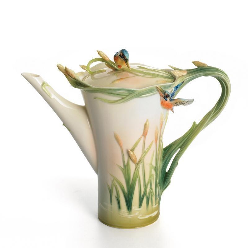 Franz Collection Kingfisher Teapot FZ01186