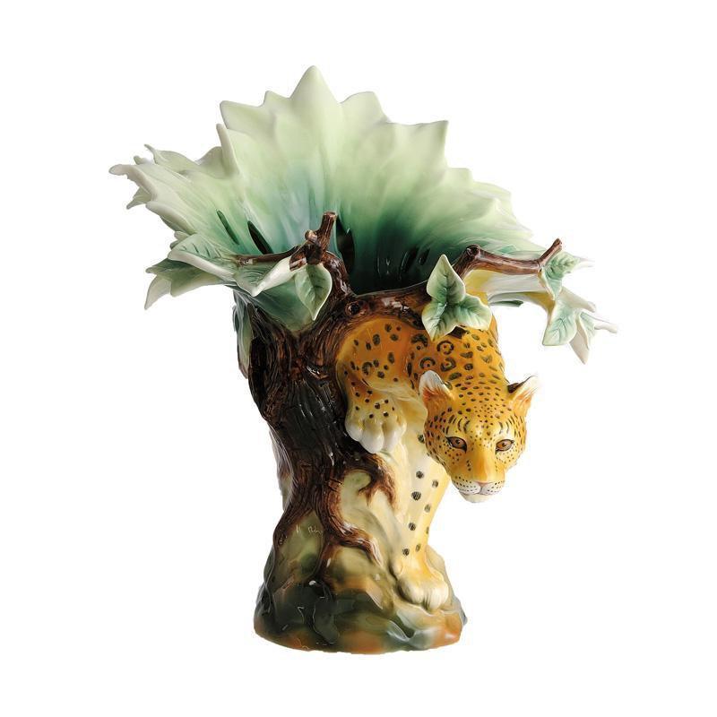 Franz Collection Leopard Vase FZ00235