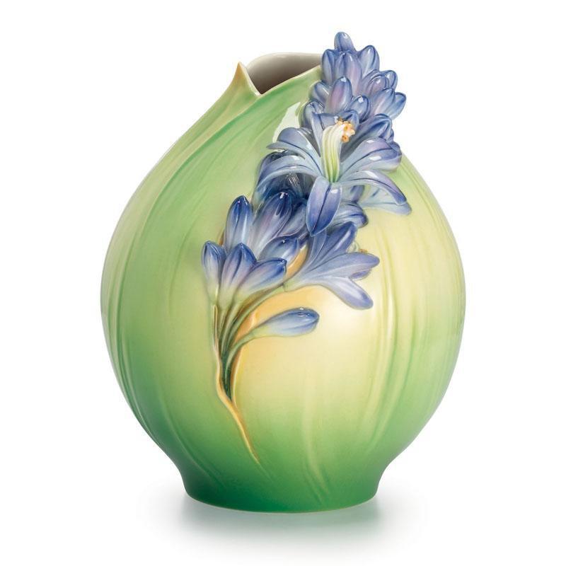 Franz Collection Lily Of The Nile Flower Mid Vase FZ02417