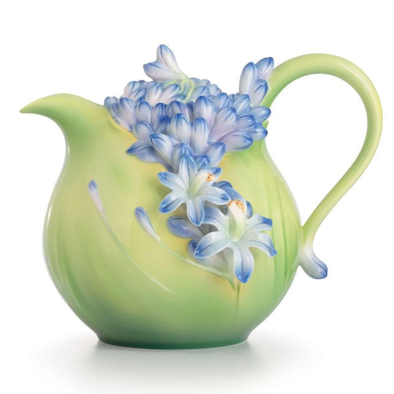 Franz Collection Lily Of The Nile Teapot FZ02616