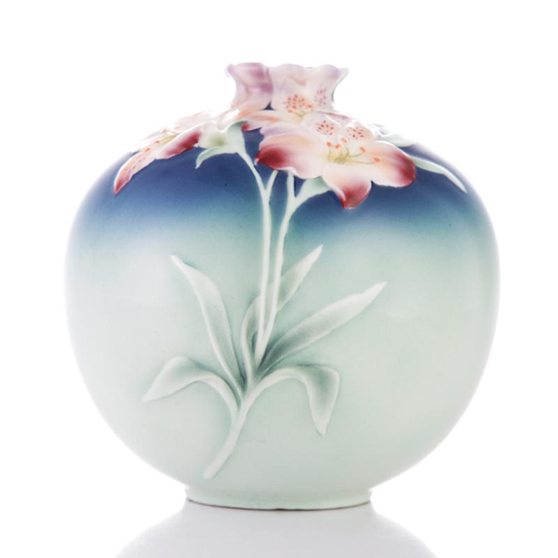 Franz Collection Lily Round Vase XP1894