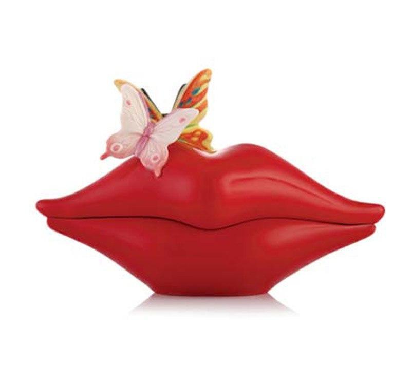 Franz Collection Lips & Butterfly Box FZ03586