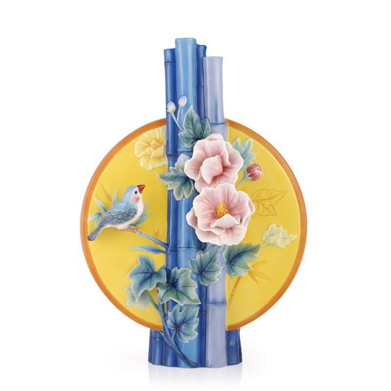 Franz Collection Longing Cotton Roses Vase FZ03503