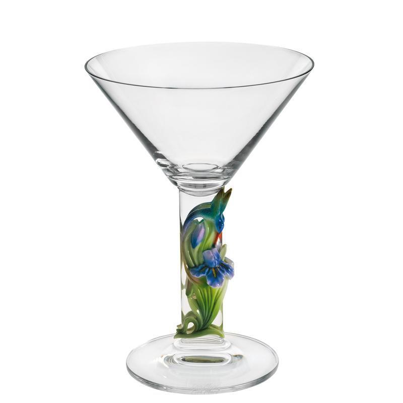 Franz Collection Longtail Hummingbird Martni Glass FZ00810