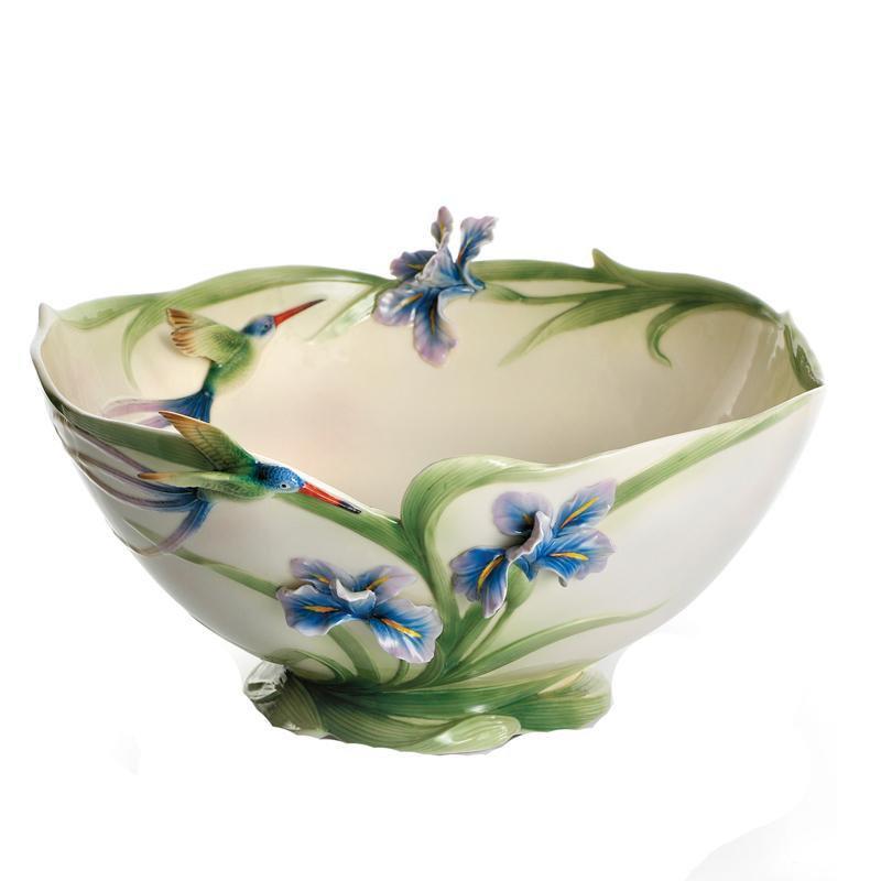 Franz Collection Longtail Hummingbird Table Bowl FZ01300