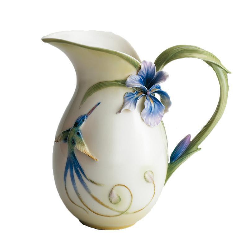Franz Collection Longtail Hummingbird Vase FZ00131