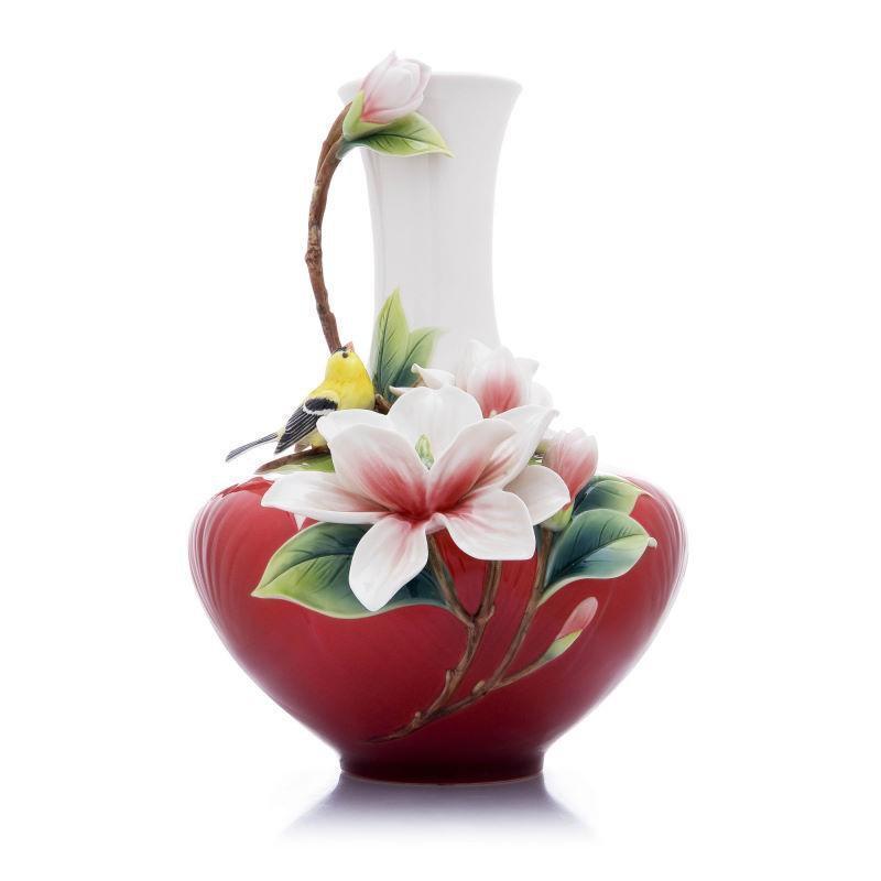 Franz Collection Magnolia Oriole Vase FZ03609