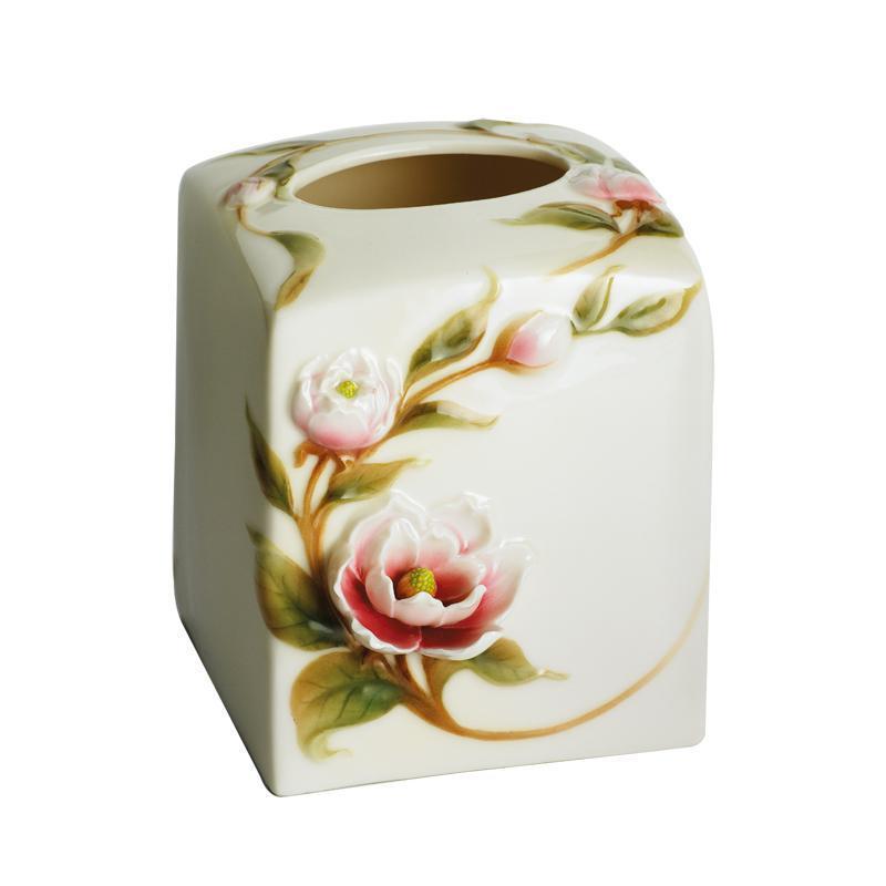 Franz Collection Magnolia Tissue Box FZ00622