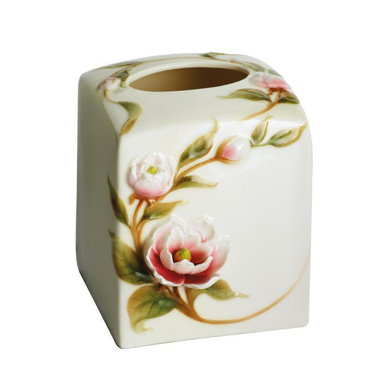 Franz Collection Magnolia Tissue Box FZ00622