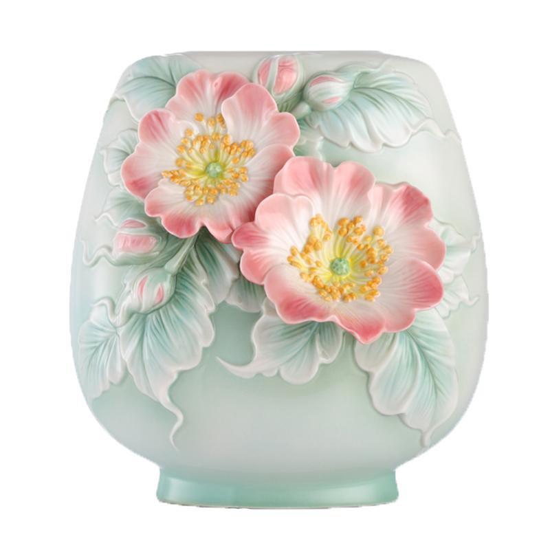 Franz Collection Memory Of Love Rose Vase FZ03133