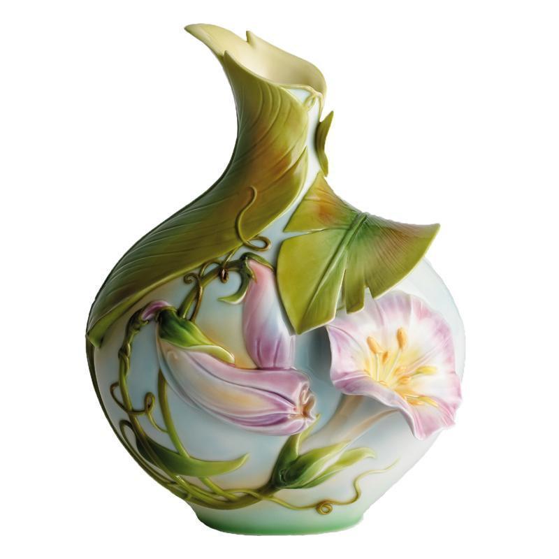 Franz Collection Morning Glory Narrow Neck Vase FZ00533