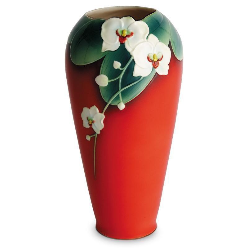 Franz Collection Moth Orchid Flower Vase FZ00076