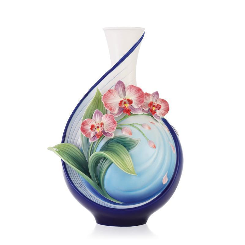 Franz Collection Moth Orchid Vase FZ03592