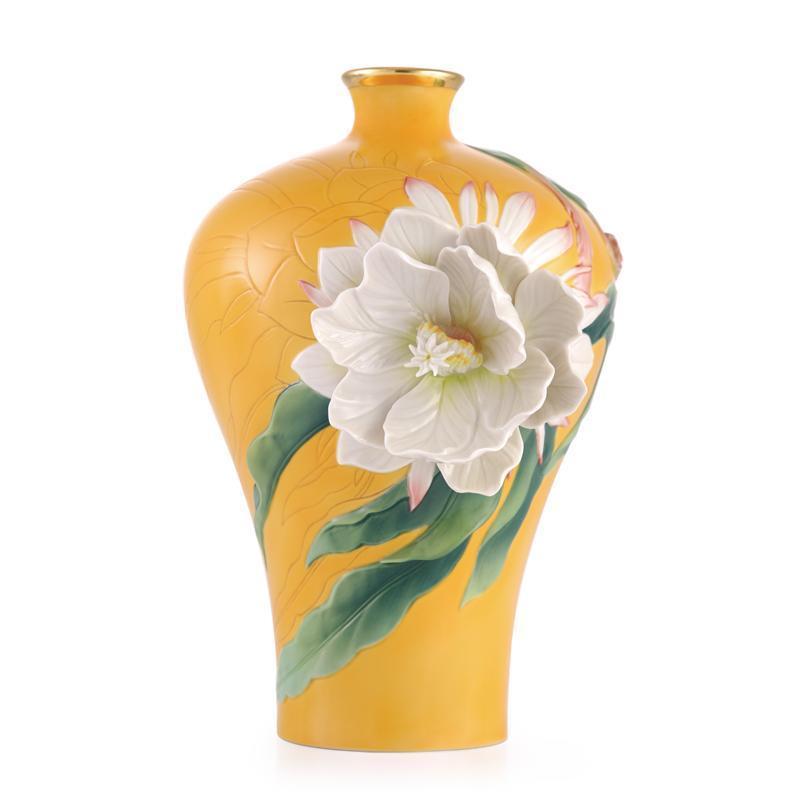 Franz Collection Night-Blooming Cereus Vase FZ03363