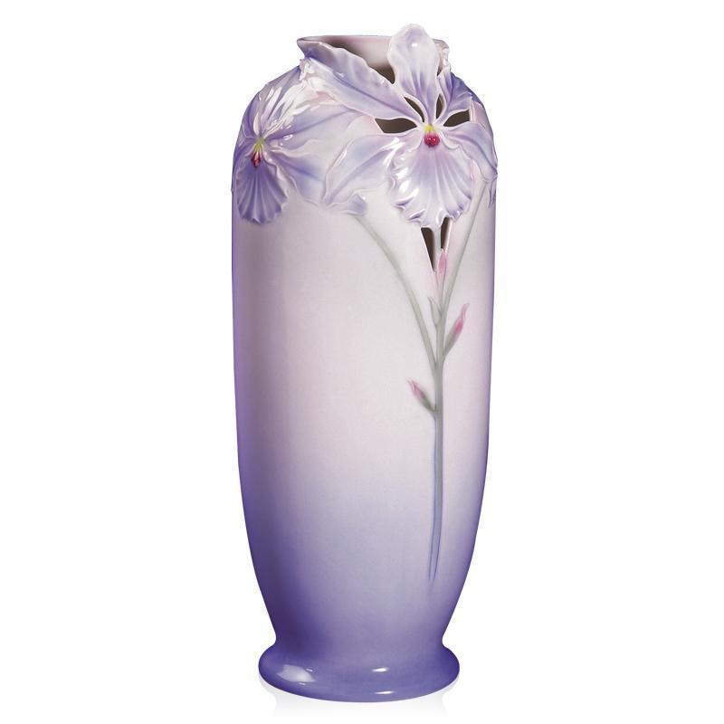 Franz Collection Orchids Open Work Vase XP1823