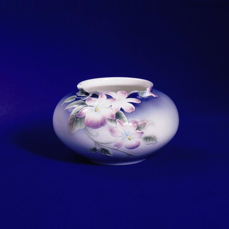 Franz Collection Pansy Round Vase XP1900