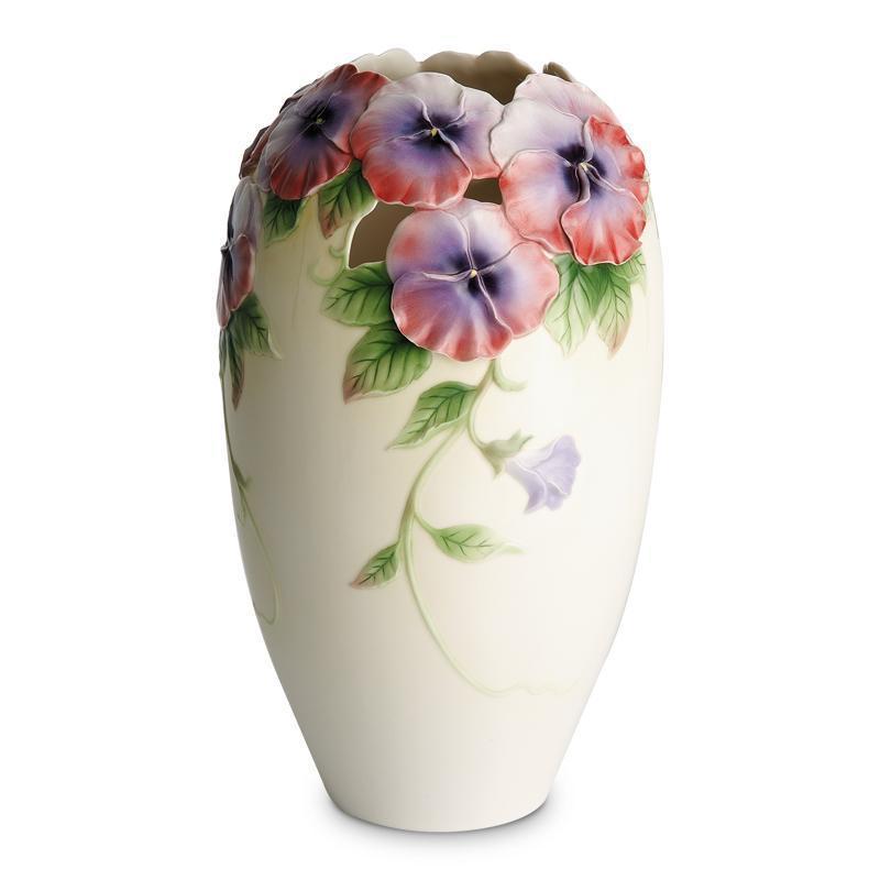 Franz Collection Pansy Vase FZ00422