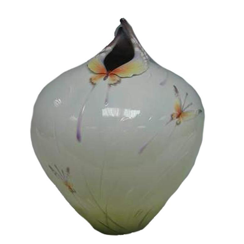 Franz Collection Papillon Butterfly Artisan Vase XP1908