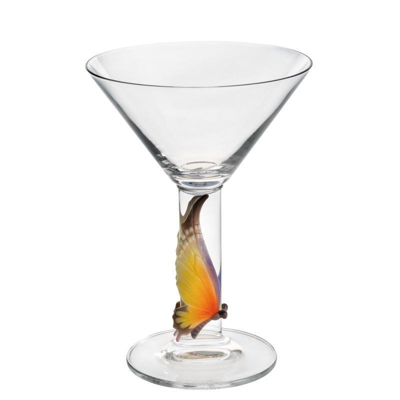 Franz Collection Papillon Butterfly Martini Glass FZ00803
