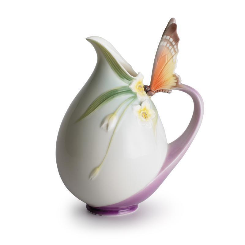 Franz Collection Papillon Butterfly Pitcher Vase FZ00770