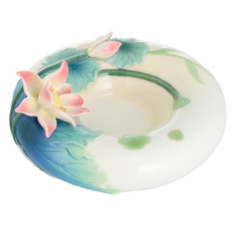 Franz Collection Peaceful Lotus Candleholder FZ02572