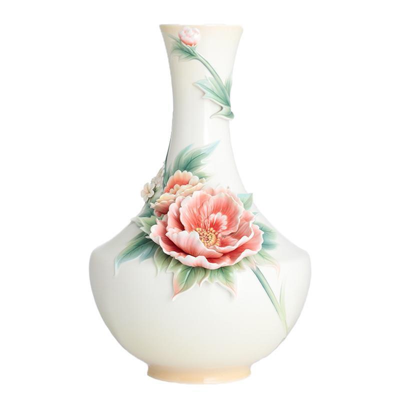 Franz Collection Peony Wild Chinese Viburnum Vase FZ02814
