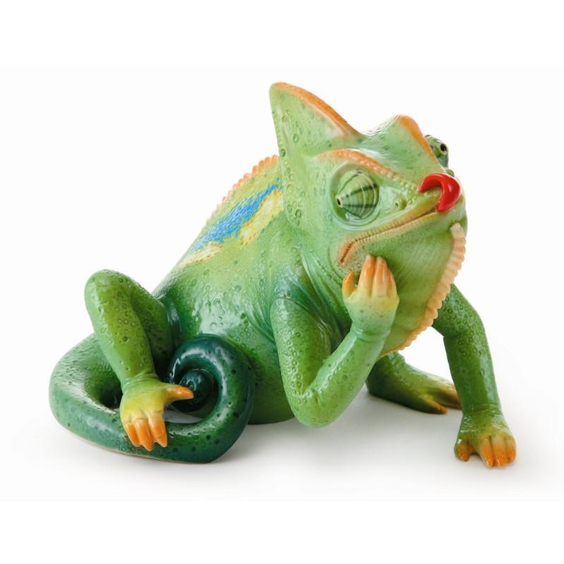 Franz Collection Rain Forest Little Dwellers Chameleon Lizard Figurine FZ02015