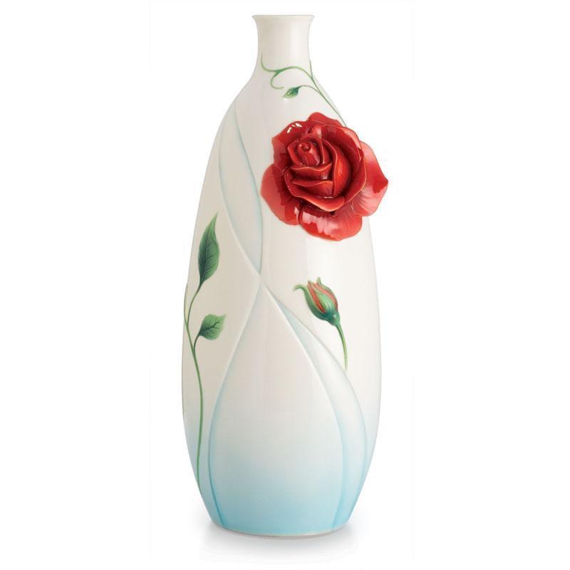 Franz Collection Romance Of The Rose Large Vase FZ02659