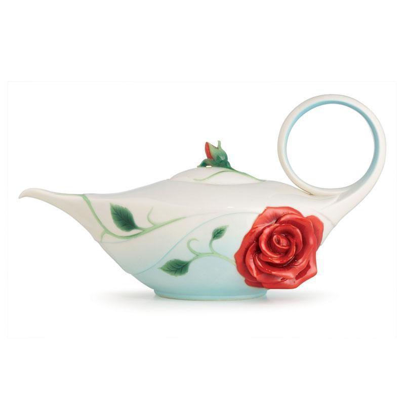 Franz Collection Romance Of The Rose Teapot FZ02645